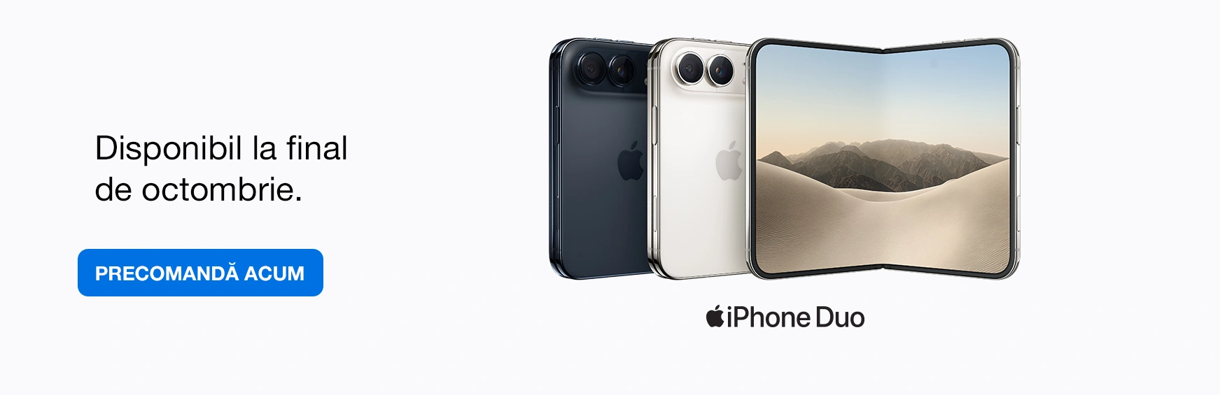 iPhone Duo: disponibil la final de octombrie
