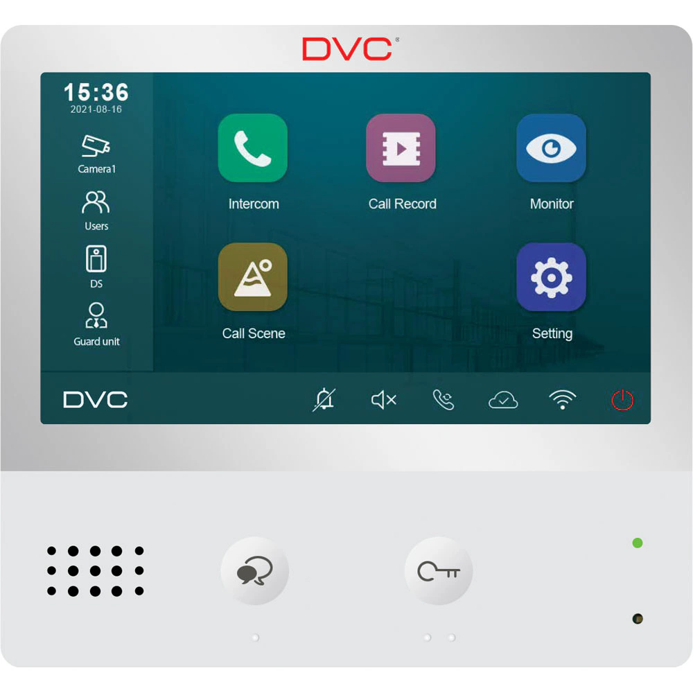 DVC IX471S - Monitor hands-free de 7