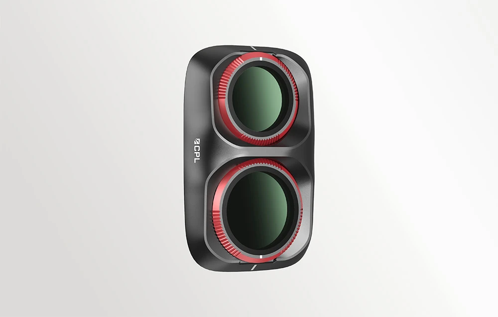 Filtru CPL Freewell pentru Osmo Pocket 4P pe fundal alb