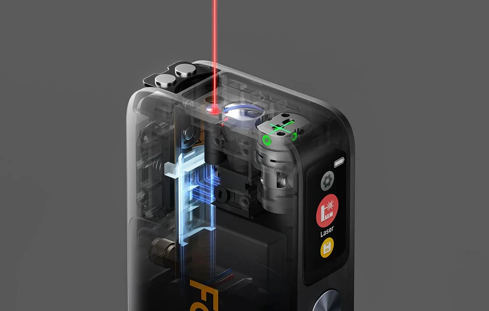 Telemetru laser 3-în-1 cu laser