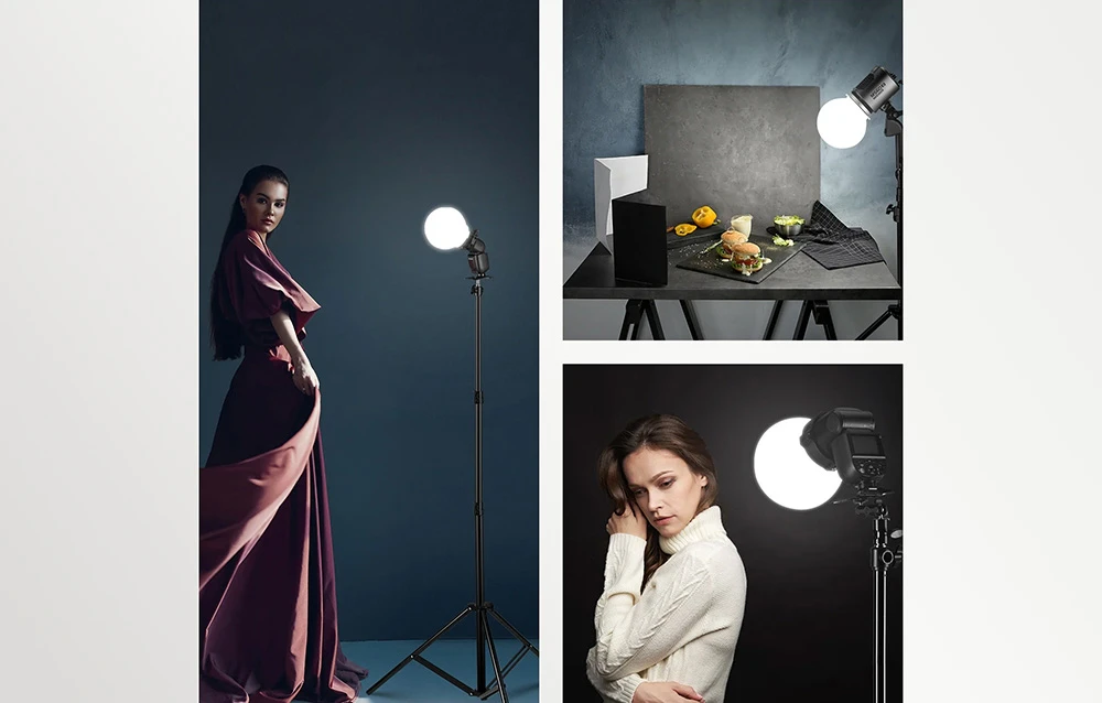 Exemple de utilizare a unui difuzor circular în fotografia de portret și de produs