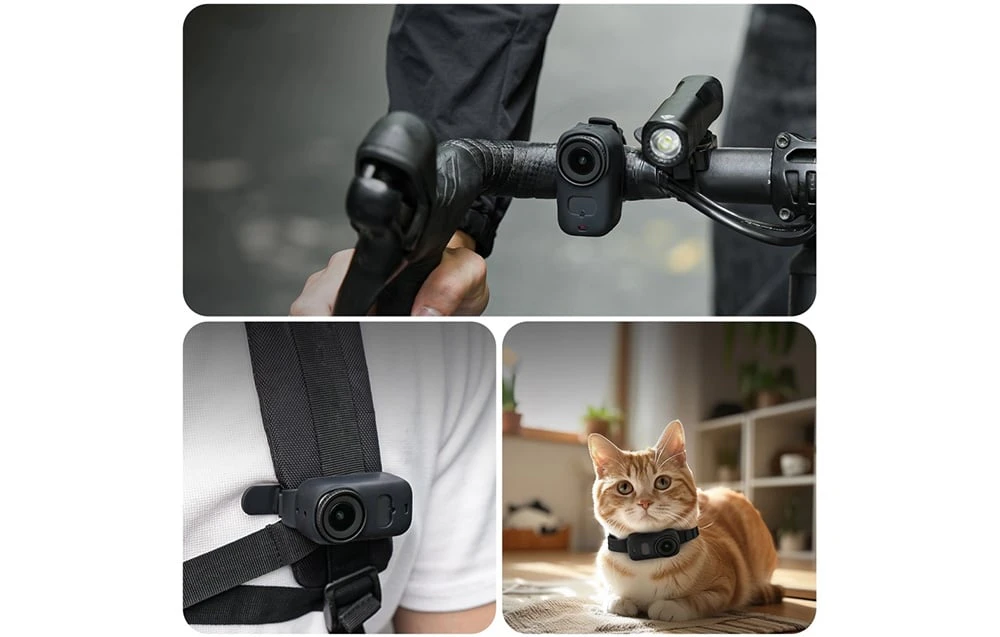 Diferite moduri de utilizare a brățării pentru cameră