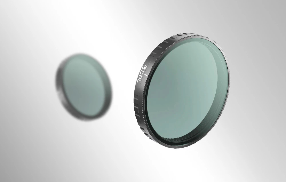 Filtru polarizant Freewell CPL – imaginea produsului în prim-plan.