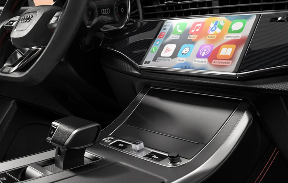 Sistem CarPlay în mașină