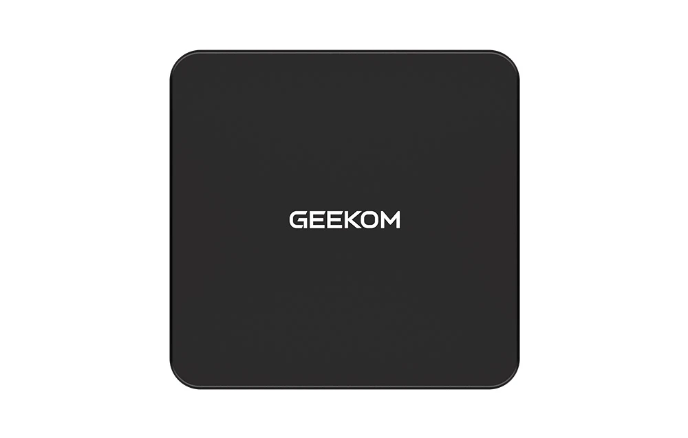 Vedere de sus a mini PC-ului GEEKOM