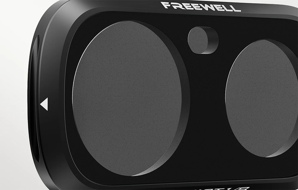 Detaliu al filtrului Freewell Insta360 Luna Ultra Glow Mist 1/8