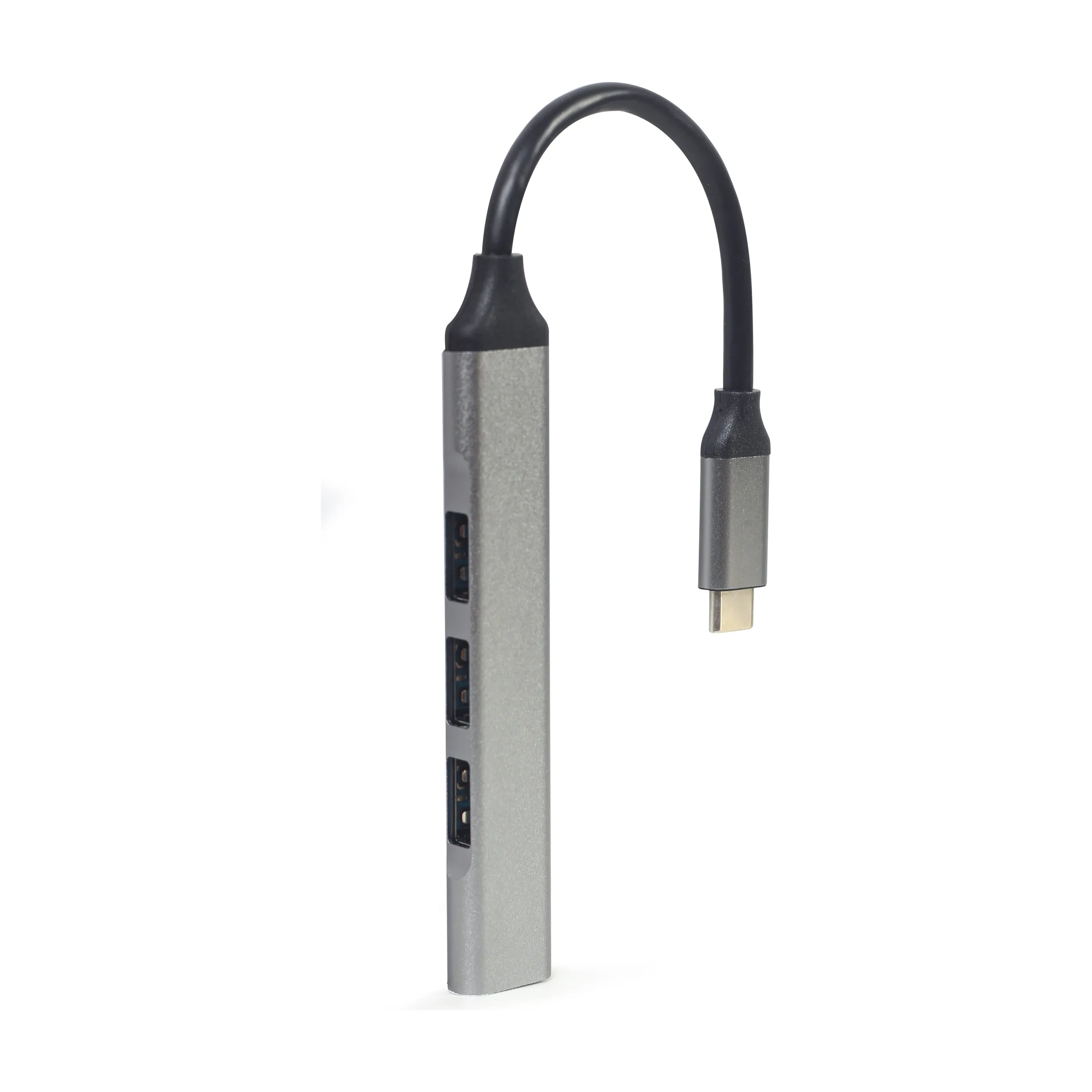 GEMBIRD USB Type-C 4-port USB hub USB3 x 1 port USB2 x 3 ports silver