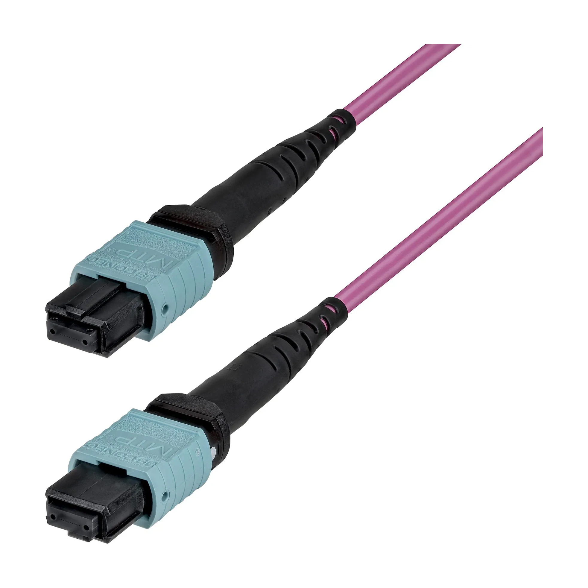 StarTech.com 3m (10ft) MTP®/MPO Fiber Optic Cable, 12F Type-A, OS2 Single Mode MTP/APC Female Fiber Patch Cable, 9/125µm, OFNP Plenum, MTP-12 Fiber Jumper Cord, 3 m, OS2, MPO/MTP, MPO/MTP