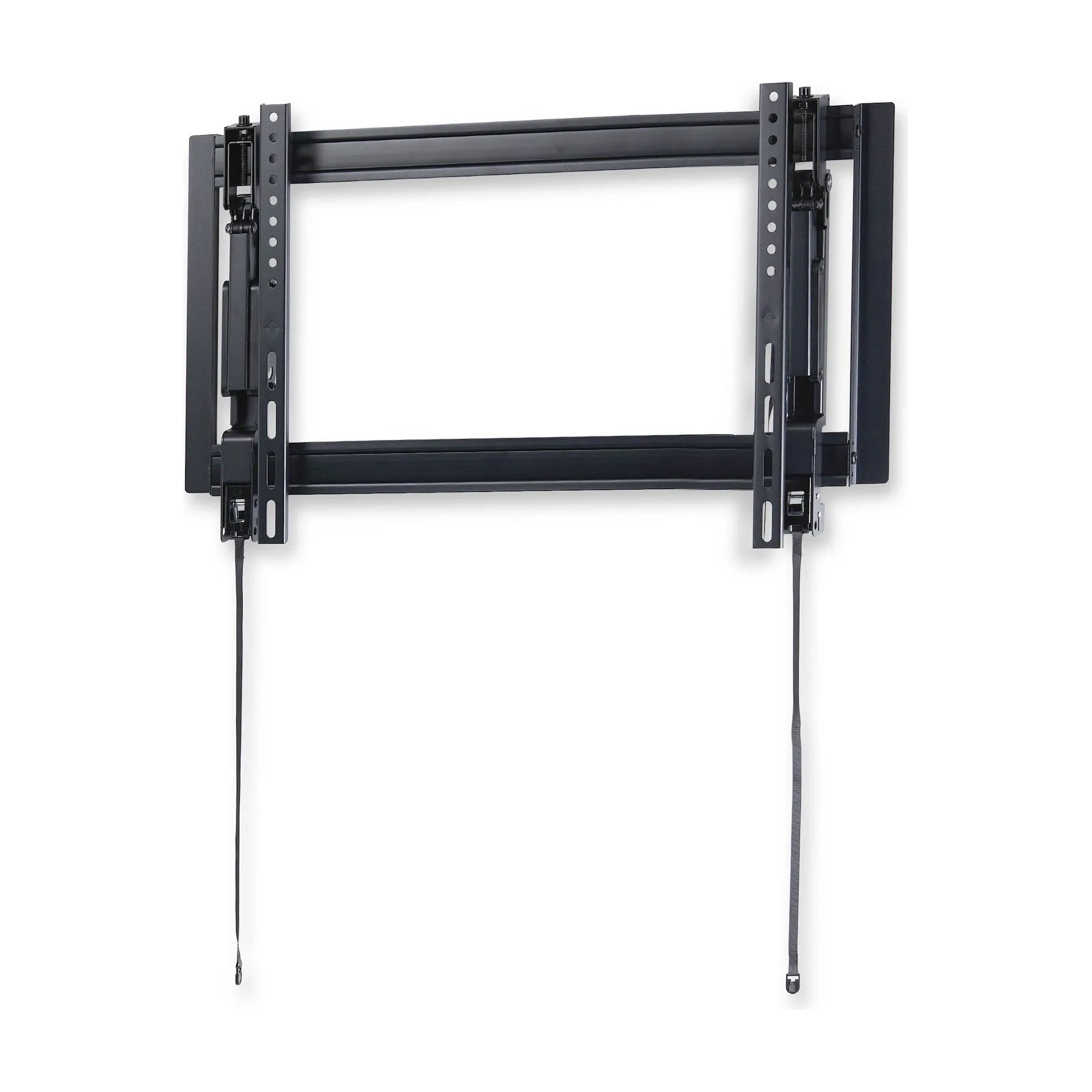 StarTech.com UL Listed Extendable TV Wall Mount for up to 65-inch 176lb (80kg) Displays, Easy Rear Access, Laterally Adjustable Bracket Supports up to VESA 600x400, 200 x 200 mm, 600 x 400 mm, -15 - 10°, -10 - 10°, Steel, Black