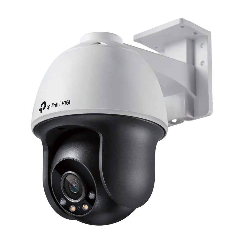 TP-Link VIGI 4MP Outdoor Full-Color Pan Tilt Network Camera, IP security camera, Indoor & outdoor, Wired, RCM, BSMI, VCCI, NTRA, KC, Ceiling/wall, Black, White