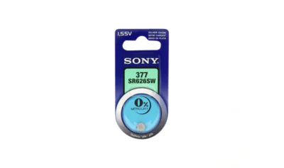 1 PC BLISTER SILVER OXIDE SR626/.