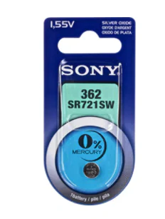 1 PC BLISTER SILVER OXIDE SR721/.