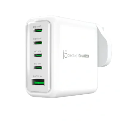 100W GAN USB-C 5-PORT CHARGER/