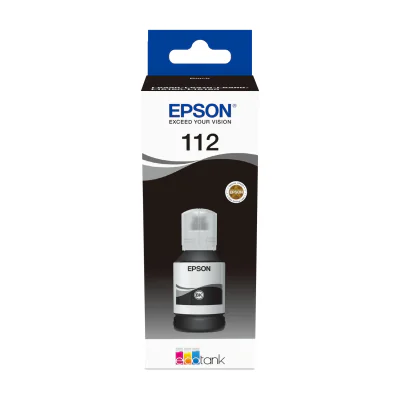 112 EcoTank Pigment Black ink bottle