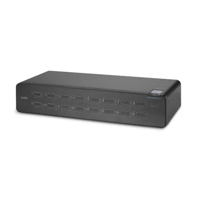16P SNGLHEAD DP/HDMI TO DP/HDMI/VIDEO SECURE DT KVM SWITCH PP4.0