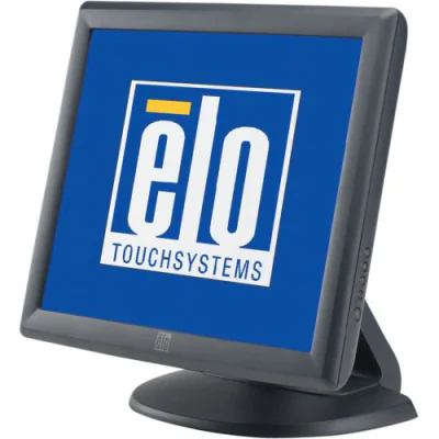 1715L 17-inch LCD Desktop, WW, AccuTouch (Resistive) Single-touch, USB & RS232 Controller, Anti-glare, Bezel, VGA video interface, Gray