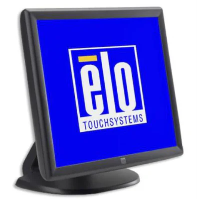 1915L 19-inch LCD Desktop, WW, AccuTouch (Resistive) Single-touch, USB & RS232 Controller, Anti-glare, Bezel, VGA video interface, Gray