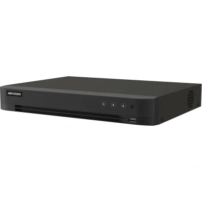 4-ch 4K 1U H.265 AcuSense DVR 4 channels and 1 HDD 1U AcuSense DVR Support 2-ch Facial Recognition or 4-ch advanced model Perimeter Protection based on Deep Learning algorithm Support 4-ch AcuSearch Technology Encoding ability up to 4K/8MP@ 15fps Up 