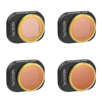 4 Lentile Filtre ND/PL 8, 16, 32, 64 Sunnylife pentru DJI MINI 4 PRO