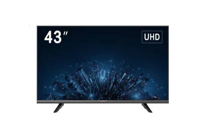 43 inch UHD 60Hz VA Monitor(EU) Ultra HD 3840 ×2160 @60 Hz. Wide viewing angle: Horizontal 178°, Vertical 178°. Ultra-thin device body with ultra-thin border for 3 sides. Multiple interfaces: VGA, HDMI, USB 2.0 Build-in speaker, Audio 10W*2. Low blue