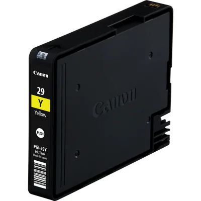 Canon PGI-29Y Yellow Ink Cartridge, Yellow, Pigment-based ink, 1 pc(s), 1280 pages