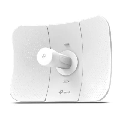 "5 GHz 150 Mbps 23 dBi Outdoor CPE Port: 1× 10/100 Mbps Shielded Ethernet Port SPEED: 150 Mbps at 5 GHz FEATURE: 23 dBi, 30+ km, IP65 Weatherproof, Passive PoE, MAXtream TDMA, Centralized Management, Spectrum Analyzer, AP/Client/AP Router/AP Client R