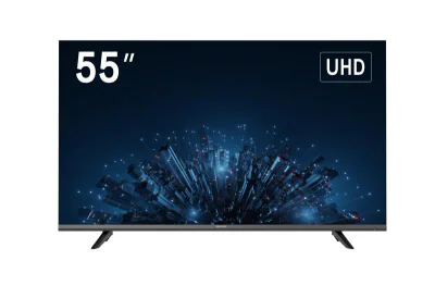 55 inch UHD 60Hz VA Monitor Ultra HD 3840 ×2160 @60 Hz. Wide viewing angle: Horizontal 178°, Vertical 178°. Ultra-thin device body with ultra-thin border for 3 sides. Multiple interfaces: HDMI，USB Build-in speaker, Audio 10W*2. Low blue light design 