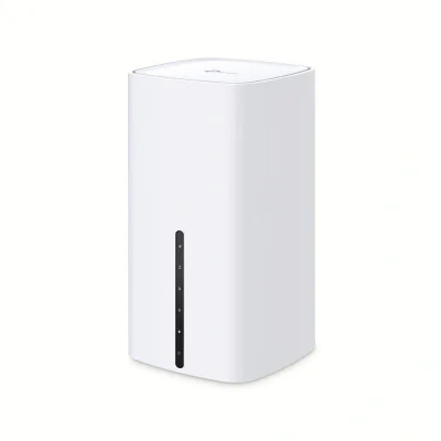 5G AX1800 Wireless Dual Band Gigabit Router Build-In 5G Modem SPEED: 1201 Mbps at 5 GHz + 574 Mbps at 2.4 GHz, 5G NR 4.67Gbps/1.25Gbps, LTE support Cat 19 1.6Gbps/200Mbps SPEC: Internal Antennas, 2× Gigabit LAN Ports, 1× Gigabit WAN/LAN Port, 5G NR R