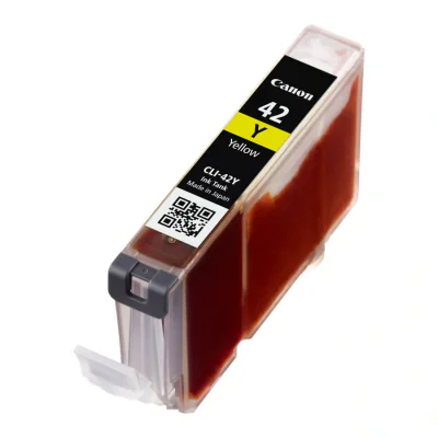 Canon CLI-42Y Yellow Ink Cartridge, Standard Yield, Yellow, Pigment-based ink, 1 pc(s), 284 pages