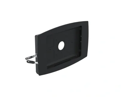 Ergonomic Solutions TabPOS Tablet & mPOS A-Frame for 10", Black, Metal, Push lock, 40 x 40 mm, 40 x 40 mm, 40 x 40 mm