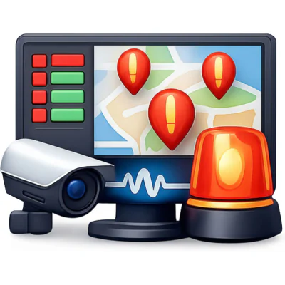 ABsistemDC(NG)v3-Basic Package - Program pentru primire si gestionare evenimente de alarma. Suporta receptoare clasice si IP si pana la 500 aconturi supervizate. Numar simul
