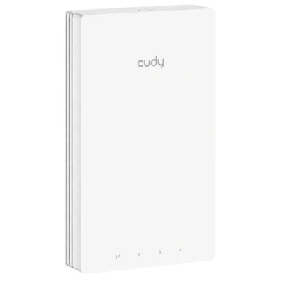Access Point CUDY AP3000 WALL, Wi-Fi 6, 2,4 / 5 GHz, 574 Mbps + 2402 Mbps