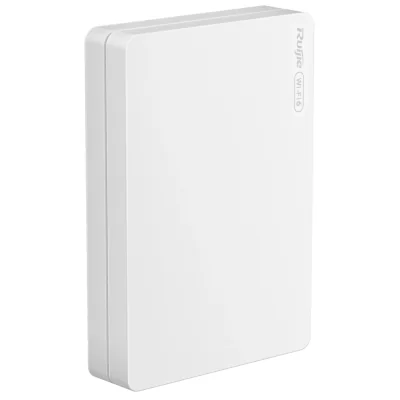 Access point REYEE RG-RAP62-WALL, Wi-Fi 6, 2,4 GHz + 5 GHz, 573 + 2401 Mbps