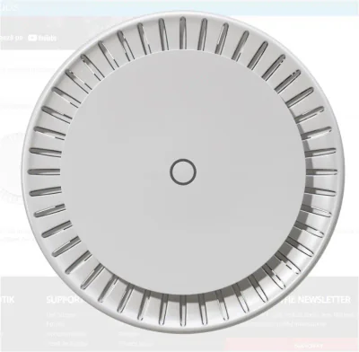 Access Point WiFi MIKROTIK Access point Mikrotik cAP ax, 1.774G, 2x Ethernet, PoE, White