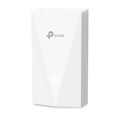 Access Point WiFi TP-LINK EAP655-Wall, Wi-Fi 6, dual band 574 + 2402 Mbps, 4x Ethernet, PoE