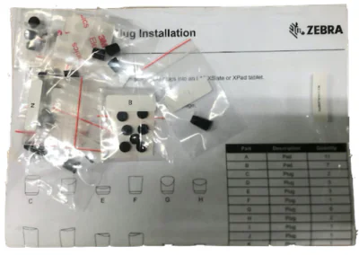 Zebra ACC-L10-PLUGKIT02, Zebra, L10, Black, 1 pc(s)
