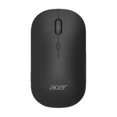 Acer AMR130, Ambidextrous, RF Wireless + Bluetooth, 1600 DPI, Black