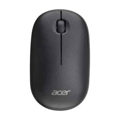 Acer Wireless Bubble Mouse - AMR100 Black (Retail pack), Ambidextrous, Optical, RF Wireless, 1600 DPI, Black