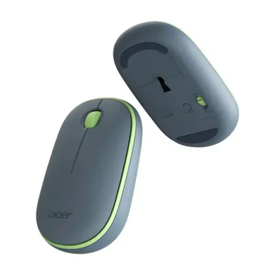 Acer Wireless Bubble Mouse - AMR100 Blue (Retail pack), Ambidextrous, Optical, RF Wireless, 1600 DPI, Blue, Green