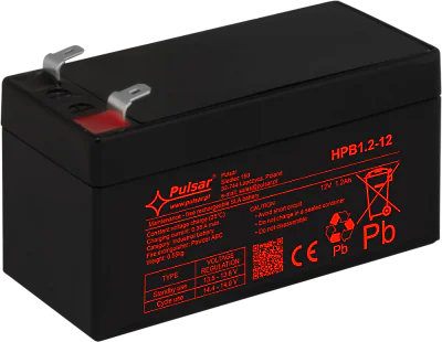 Acumulator 1,2Ah / 12V Pulsar HPB1.2-12