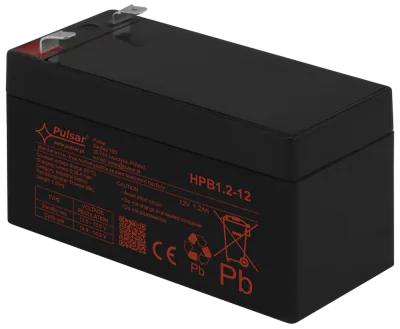 Acumulator 1,2Ah / 12V Pulsar HPB1.2-12