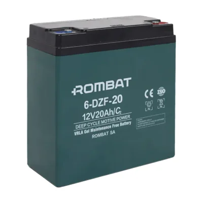 Acumulator 12V 20Ah VRLA  deep cycle GEL, seria DZF , Chilwee 6-DZF-20, fara intretinere, pot fi utilizati intr-o multitudine de aplicatii: Moped, Scutere cu motor electric pentru copii, Vehicule electrice mici, Iluminat de urgenta, Jucarii electrice