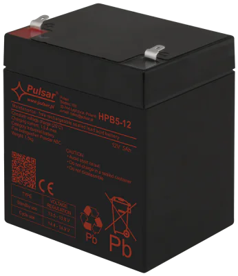 Acumulator 12V/5Ah Pulsar HPB5-12N