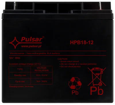 Acumulator 18ah/12V HPB18-12