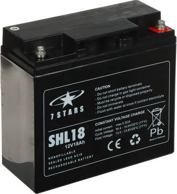 Acumulator 7 STARS 12V/18AH-7STARS, 12 V, 18 Ah