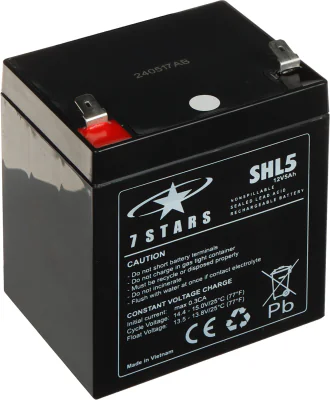 Acumulator 7 STARS 12V/5AH-7STARS, 12 V, 5 Ah