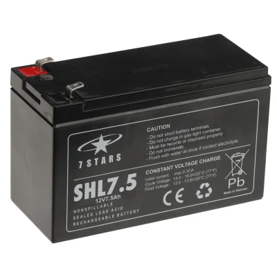 Acumulator 7 STARS 12V/7.5AH-7STARS, 12 V, 7,5 Ah