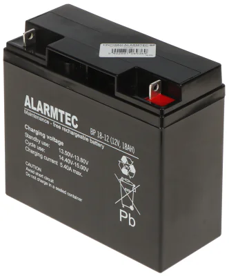 Acumulator ALARMTEC 12V/18AH-ALARMTEC-BP, 12 V, 18 Ah