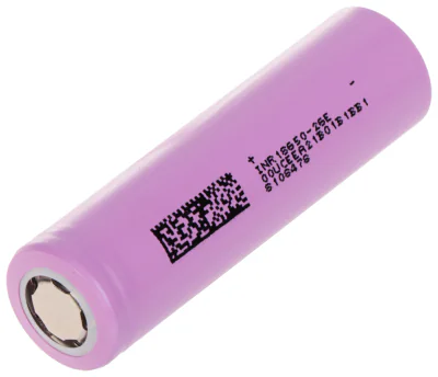 Acumulator Li-Ion Green Cell BAT-INR1865026E/GC, 3,6 V, 2,6 Ah, 18650