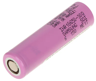 Acumulator Li-Ion Samsung BAT-INR18650-30Q/AKU, 3,6 V, 3,0 Ah, 18650